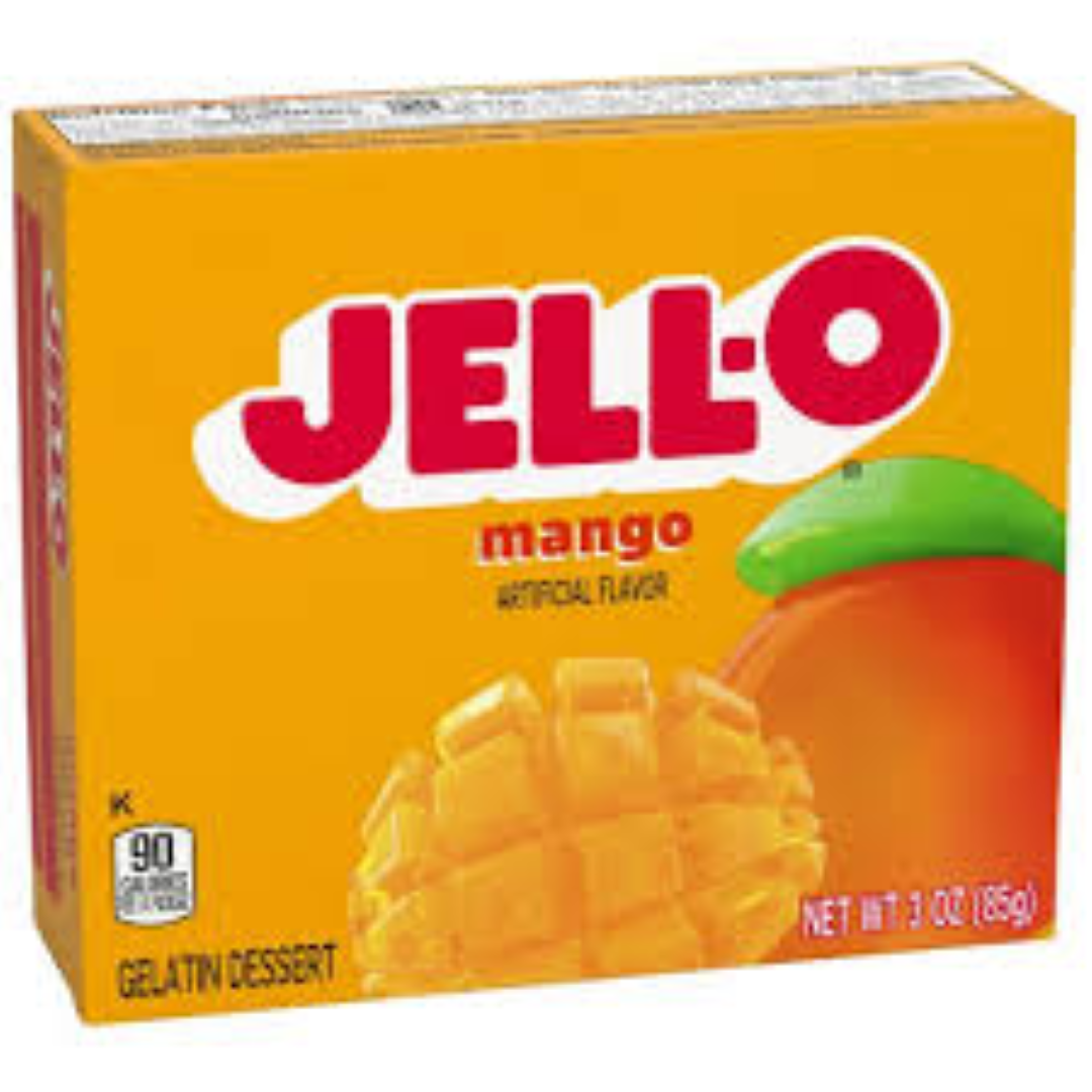 JELL-O GELATIN MANGO 85G